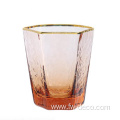 custom Orange water wine glass drinking glasses set